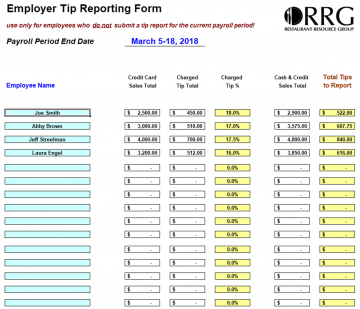 Tip Reporting Form
